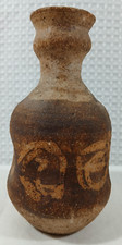 PRE COLUMBIAN MAYAN ARTIFACT STONEWARE HEAVY ART POTTERY VASE  picture