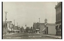 Aitkin Minnesota Main Street Standard Postcard picture