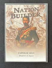Emperor Meiji Japan  2025 Indie Historical Trading Cards Nation Builder  subset picture