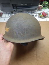 Vietnam Era US Army M1 Ground Troop Helmet w/Liner - Dated 1969  picture