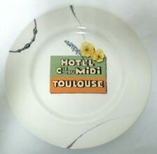 Royal Stafford Anthropologie Décor Hotel Cie Du Midi Plate Diver England NEW NWT picture