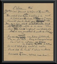 Aleister Crowley Legende de l'Absin Poem Reprint On Very Old Paper *P117 picture