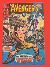 The Avengers #39 April 1967 Marvel Silver Age Hawkeye Hercules Mad Thinker picture