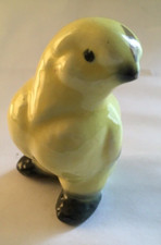 Vintage Easter Yellow Porcelain Baby Chick Bird Figurine 