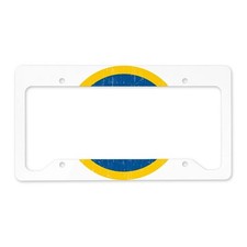 CafePress Sweden Roundel License Plate Holder License Frame (686842504) picture