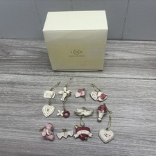 Lenox Be Mine Valentine Mini Tree Ornaments Set of 12 Valentine's Day Y0229 picture