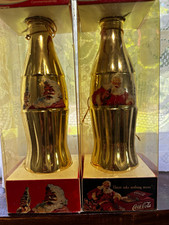 Coca-Cola Commemorative Set of 2.  Gold and Silver plated. picture