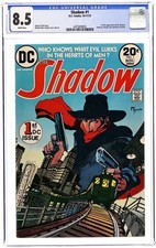 Shadow #1 1st DC Appearance of the Shadow - 1973 - CGC 8.5 - Michael Wm. Kaluta picture