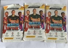 Topps Match Attax 2024/25 UEFA Champions League 3x Booster Packs Sealed Haaland⁠ picture
