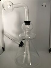 6' Thick Pyrex Glass Beaker Oil Burner Lamp picture