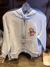 2026 Disney Parks Winnie the Pooh Hoodie Jacket L 2X NEW picture