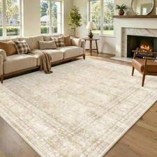 6x9 Ft Large Area Rugs for Living Room, Soft Non-Slip Machine Washable Rug, V... picture