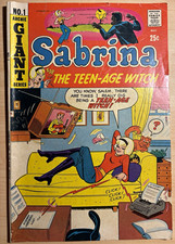 Archie Comics Sabrina the Teen-Age Witch #1, 1971 Bronze Age Color Issue picture
