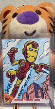 Saturday Morning Cards 2026 Iron Man Sketch AP 1/1 NYCC Exclusive Chris Giarruss picture