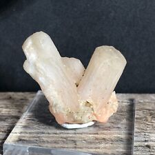 9.2g  Stilbite Mineral Specimen From India w Stand Thumbnail 85-8 picture