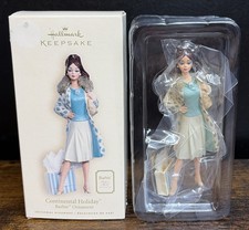 Hallmark Keepsake 2007 Continental Holiday Barbie Christmas Ornament W/ Box picture