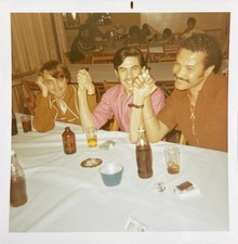 Vintage Photo Handsome Men Holding Hands Affectionate Friends 1960s Gay Int picture
