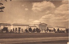 Washington DC National Gallery of Art from Mall Postcard 1940s Unused picture
