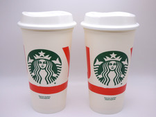 Starbucks - 2015 Holiday Reusable Joy Cup - 16 oz - Set of 2 picture