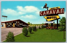 Caravan Motel White Plains Maryland Route 301 Postcard PC306 picture