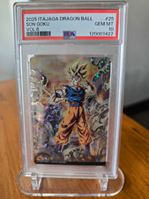 Itajaga Dragon Ball Vol. 6 #25 Son Goku Super Saiyan PSA 10 picture