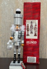Kurt S. Adler Hollywood Collection Nutcracker by Holly Adler Silver & White Box picture