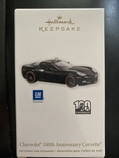 HALLMARK 2011 CHEVROLET 100TH ANNIVERSARY CORVETTE ORNAMENT picture