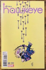 ALL-NEW HAWKEYE 1 NM SKOTTIE YOUNG COVER KATE BISHOP MARVEL COMICS 2015 picture
