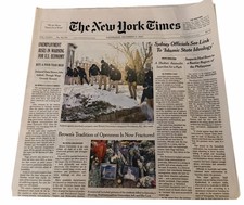 The New York Times Newspaper December 17 2025 Complete Print Paper UNREAD NYT picture