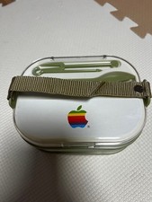 Vintage Apple Computer Rainbow Logo Lunch Box Brand New in Box Retro Rare picture