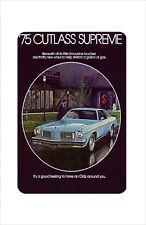 1975 Oldsmobile Cutlass Vintage Look Reproduction metal sign picture