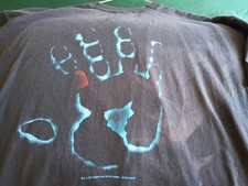 X-FILES DBL SIDED LOGO/BLUE HAND XXL FRUIT OF THE LOOM T-SHIRT VTG 94 RARE VG picture