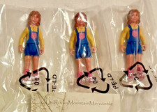 LOT OF 3 Schleich LITTLE GIRL Child Person Figure Toy NEW SEALED -FREE SHIPPING picture