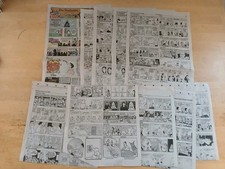 Newspaper Comic Strips Lot of 20 - Sunday Funnies Cartoon Strips picture