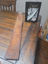 ANTIQUE Russia Shell Eagle STROP  #615  With Shadow Box Decor picture