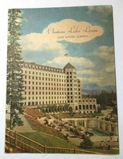 June 1960 Chateau Lake Louise Luncheon Menu, Alberta - Canadian Pacific Hotels  picture