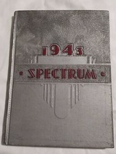 WW2 YEARBOOK CLEVELAND OHIO HISTORY PARMA HIGH SCHOOL SPECTRUM 1943 RARE FIND picture