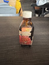 VTG Tincture Merthiolate Amber Glass Bottle 1 Oz Nashville CMC inc picture