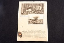 Antique 1919 Mathew Brady Civil War Photographer Magazine Advertising Feature picture