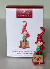 Hallmark 2024 GINGER'S FAVORITE GIFT Limited Edition Ornament ~ NMIB-11-7-171 picture