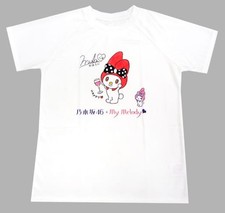 Nogizaka46 x My Melody T-Shirt White Size M 7-Eleven Japan Authentic picture