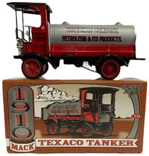 Vintage 1995 Ertl Texaco 1910 Mack Texaco Tanker Die Cast Model Coin Bank NEW picture