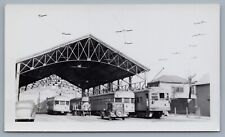 Trolley Photo - Indiana Railroad Muncie Terminal Interurban Cars Electric 1930s picture