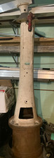 Vintage Gas Pump Pedestal/Column Base, Fueling System Unit, As Pictured picture