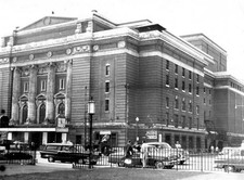 The exterior Boston Opera House Huntington Avenue Boston Sep 3 1957 Old Photo picture