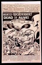 Uncanny X-Men #120 pg. 1 by John Byrne 11x17 FRAMED Original Art Print Poster picture