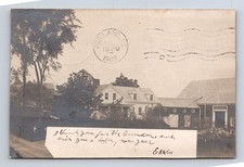 1906 RPPC Large Rarm Ranch Estate Home Barn Union ME Postcard picture
