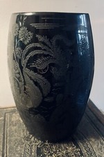 VTG 1930s PADEN CITY Gothic Lela Bird Etched 8