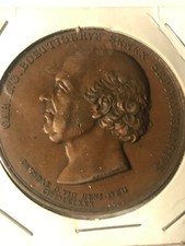 1830 Karl Boettiger German Medal picture