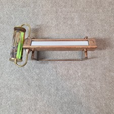 Vintage Artisan Handmade Kaleidoscope Rolla Scope in Copper 1980's picture